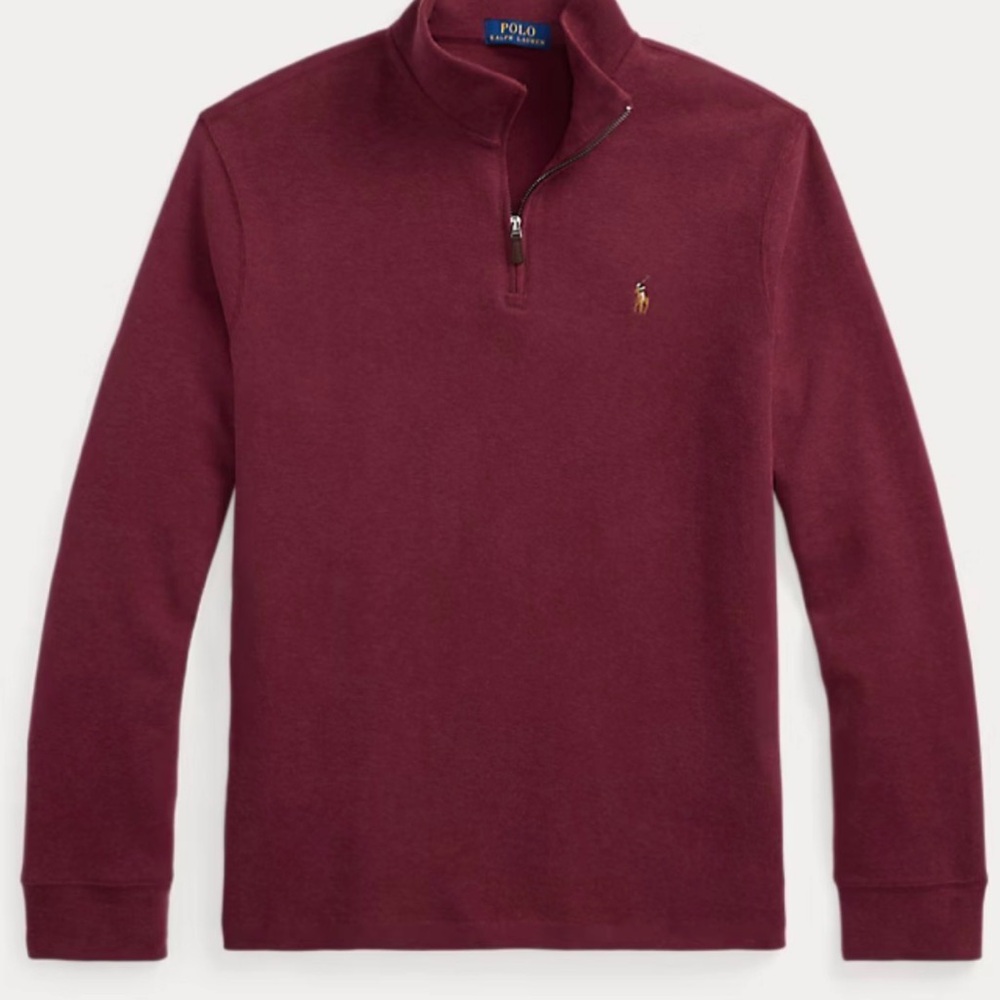 Polo Ralph Lauren Estate-Rib Quarter-Zip Pullover